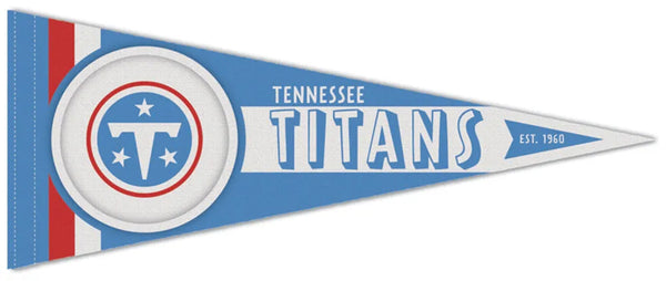 Tennessee Titans NFL Retro-Style Premium Felt Collector's Pennant - Wincraft 2026