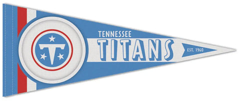 Tennessee Titans NFL Retro-Style Premium Felt Collector's Pennant - Wincraft 2026