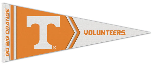 Tennessee Volunteers "Go Big Orange" Official NCAA Team Premium Felt Collector's Pennant - Wincraft