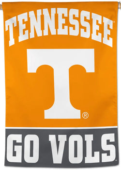 Tennessee Volunteers "GO VOLS" Official NCAA Premium 28x40 Wall Banner - Wincraft