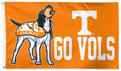 Tennessee Volunteers "Go Vols - Howling Smokey" NCAA Team Spirit 3'x5' Flag - Wincraft Inc.