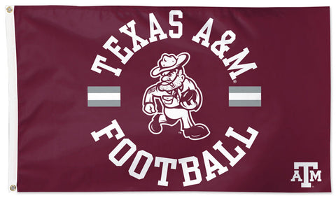 Texas A&M Aggies Retro "Ol' Sarge" Style NCAA Deluxe-Edition 3'x5' Flag