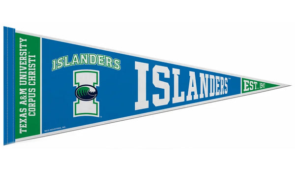 Texas A&M-Corpus Christi Islanders Official NCAA Team Felt Pennant - Rico Inc.