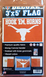 University of Texas Longhorns "Hook 'Em, Horns" Official NCAA Deluxe 3'x5' Team Flag - Wincraft