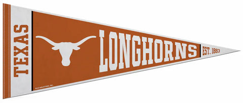 University of Texas at Austin LONGHORNS Official NCAA Team Felt Pennant - Rico Inc.