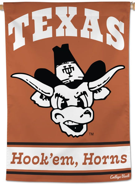 Texas Longhorns College Vault Series 1960s-Style Official NCAA Premium 28x40 Wall Banner - Wincraft Inc.