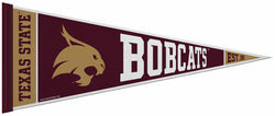 Texas State University BOBCATS Official NCAA Team Felt Pennant - Rico Inc.