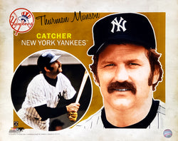Thurman Munson "Retro SuperCard" New York Yankees Poster - Photofile 16x20