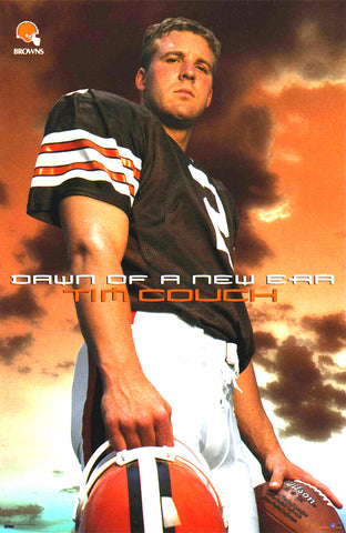 Tim Couch "Dawn of a New Era" Cleveland Browns Poster - Costacos 1999