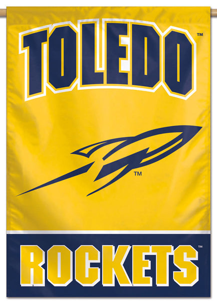 University of TOLEDO ROCKETS Official NCAA Team Logo NCAA Premium 28x40 Wall Banner - Wincraft Inc.