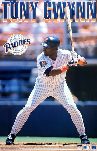 Tony Gwynn "Action" San Diego Padres Poster - Starline Inc. 1995