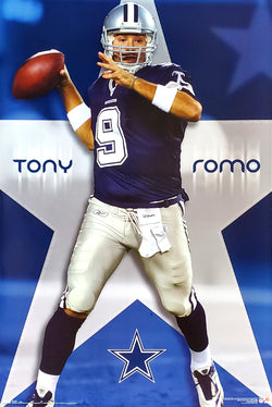 Tony Romo "Lone Star" Dallas Cowboys Poster - Costacos 2008