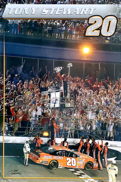 Tony Stewart NASCAR Champion 2005 Commemorative Poster - Costacos Sports