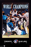 Toronto Blue Jays 1992 World Series Champions Commemorative Poster - Costacos Final Stock Collection