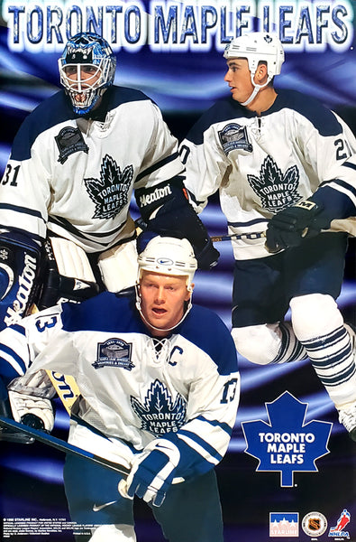 Toronto Maple Leafs Super Trio Poster (Sundin, Cujo, Johnson) - Starline  1998