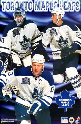 Toronto Maple Leafs "Super Trio" Poster (Sundin, Cujo, Johnson) - Starline 1998