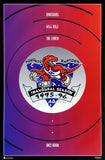 Toronto Raptors "Dinosaurs Will Rule" Inaugural Season 1995-96 NBA Team Logo Poster - Costacos Final Stock Collection
