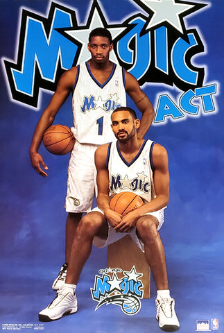 Orlando Magic "Magic Act" Poster (Tracy McGrady and Grant Hill) - Starline 2000