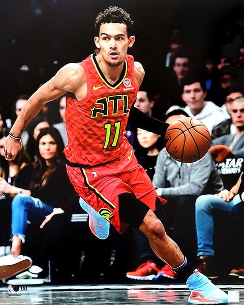 Trae Young "Drive" Atlanta Hawks Premium 16x20 NBA Basketball Poster Print- Highland Mint