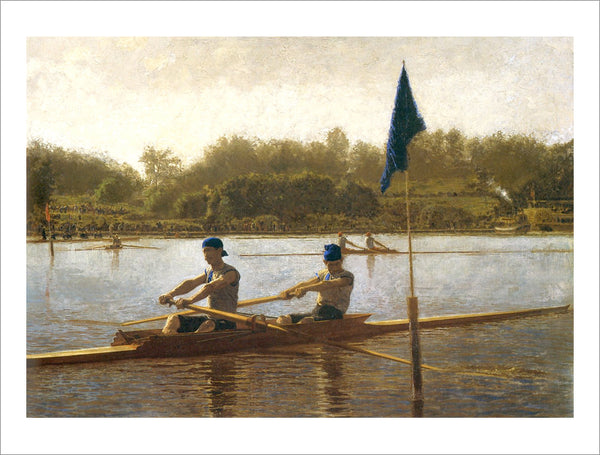 Rowing "The Biglin Brothers Turning the Stake" (c.1872) Poster Reproduction - Shorewood Publications