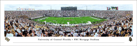 University of Central Florida Knights Football FBC Mortgage Stadium Gameday Panoramic Poster Print - Blakeway 2023