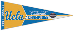 UCLA Bruins 2026 NCAA Women's Basketball National Champions Official Premium Felt Pennant - Wincraft