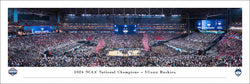 UConn Huskies 2024 NCAA Men's Basketball Championship Celebration Panoramic Poster Print - Blakeway