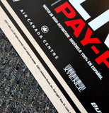 UFC 140 Official MMA Fight Bill Full-Sized 27x39 Poster (Toronto 12/10/2011)