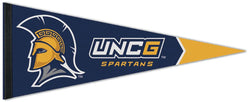 University of North Carolina GREENSBORO SPARTANS Official NCAA Team Logo Premium Felt Pennant - Wincraft