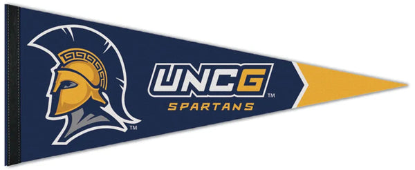 University of North Carolina GREENSBORO SPARTANS Official NCAA Team Logo Premium Felt Pennant - Wincraft