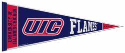 University of Illinois-Chicago UIC FLAMES Official NCAA Team Felt Pennant - Rico Inc.
