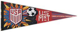 Team USA Men's Soccer World Cup 2026 Style Official Premium Felt Pennant - Wincraft