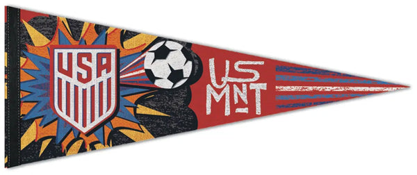 Team USA Men's Soccer World Cup 2026 Style Official Premium Felt Pennant - Wincraft