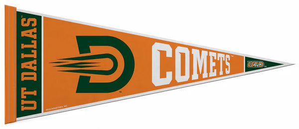 University of Texas at Dallas COMETS Official NCAA Team Felt Pennant - Rico Inc.