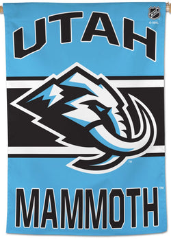 Utah Mammoth Official NHL Hockey Team Premium 28x40 Wall Banner - Wincraft Inc.