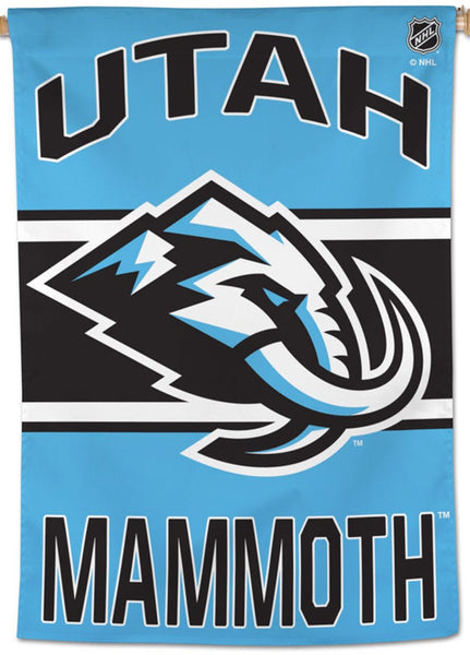 Utah Mammoth Official NHL Hockey Team Premium 28x40 Wall Banner - Wincraft Inc.