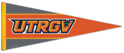 UTRGV University of Texas Rio Grande Valley VAQUEROS NCAA Team Logo Premium Felt Pennant - Wincraft