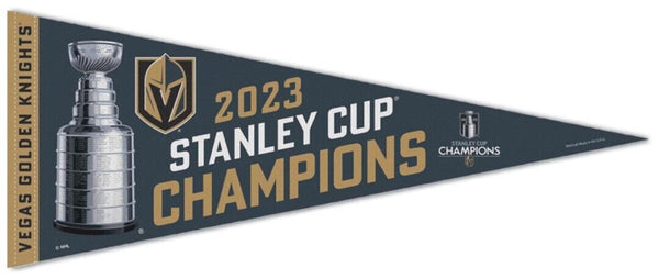 Vegas Golden Knights 2023 NHL STANLEY CUP CHAMPIONS Premium Felt Pennant - Wincraft Inc.