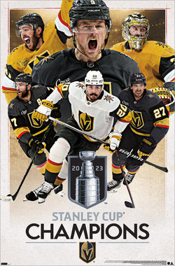 Vegas Golden Knights vs New Jersey Devils 4/18/22 Pietrangelo Poster