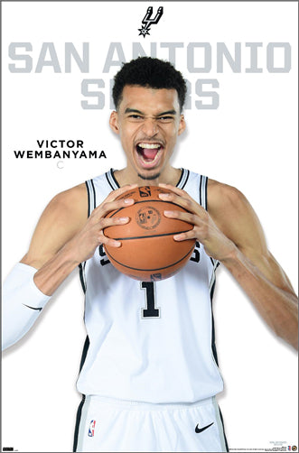 Victor Wembanyama "Superstar" San Antonio Spurs Official NBA Basketball Poster - Costacos 2023