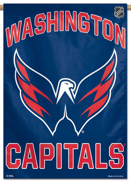 Washington Capitals Official NHL Hockey Team Premium 28x40 Wall Banner - Wincraft