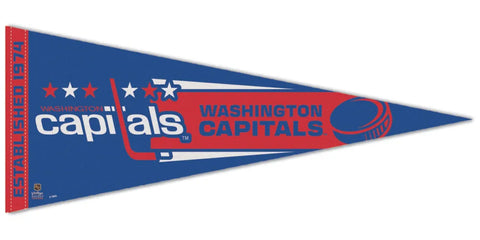 Washington Capitals "Established 1974" NHL Vintage Hockey Collection Premium Felt NHL Pennant - Wincraft