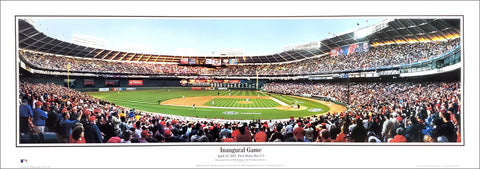 Washington Nationals Inaugural Game (April 14, 2005 at RFK Stadium) Panoramic Poster Print by Rob Arra - Everlasting Images