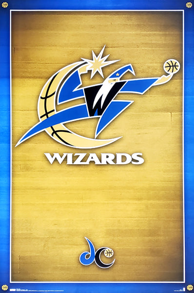 Washington Wizards Official NBA Basketball Logo Poster (2007-11 Style) - Costacos Sports