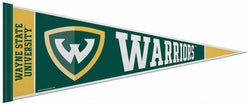 Wayne State University Warriors Official NCAA Team Felt Pennant - Rico