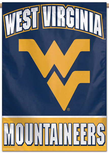 West Virginia Mountaineers Official NCAA Premium 28x40 Wall Banner - Wincraft Inc.