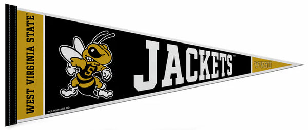 West Virginia State University Yellow Jackets Official NCAA Team Felt Pennant - Rico Inc.