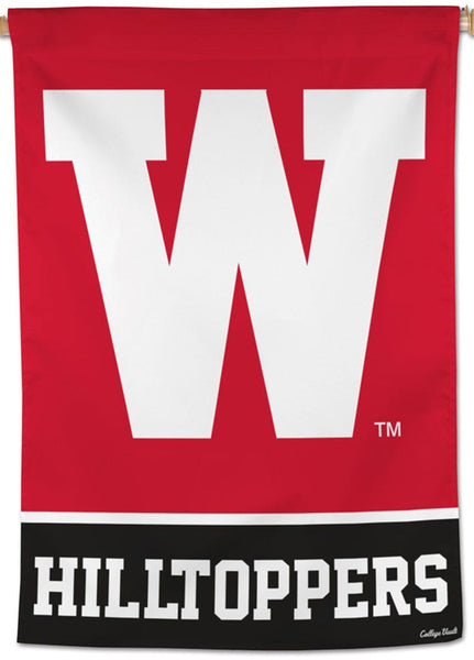 Western Kentucky University WKU HILLTOPPERS Official NCAA Team Logo Premium 28x40 Wall Banner - Wincraft