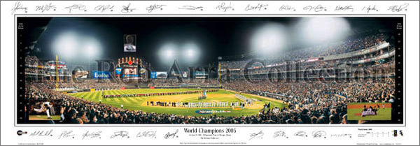 Chicago White Sox 2005 World Series Champions Commemorative Poster -  Costacos – Sports Poster Warehouse