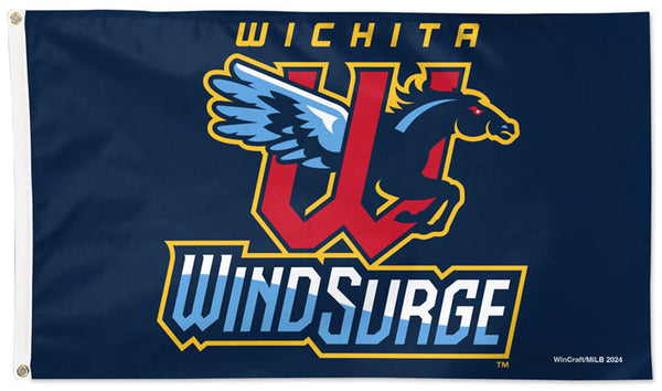 Wichita Wind Surge Official Minor League Baseball Deluxe-Edition 3'x5' Flag - Wincraft